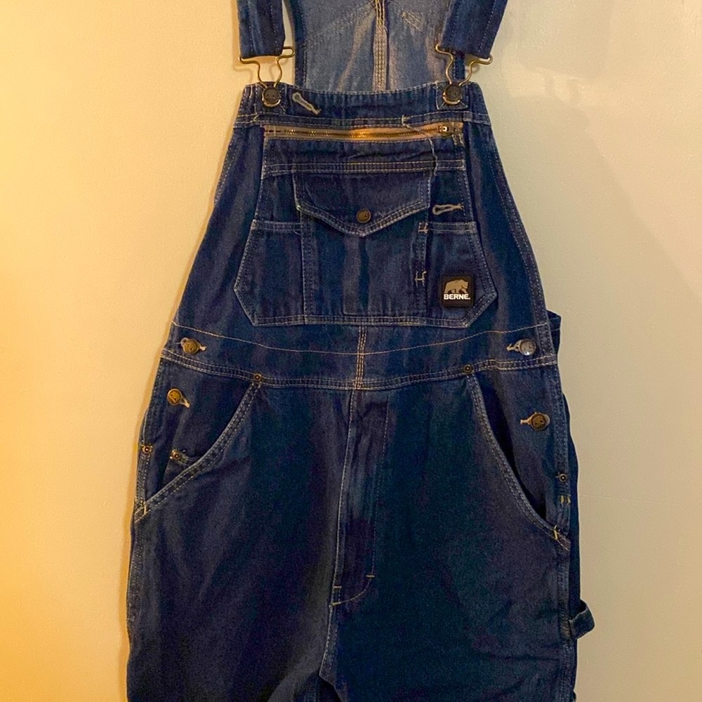Berne Blue Jean Bibbed Overalls